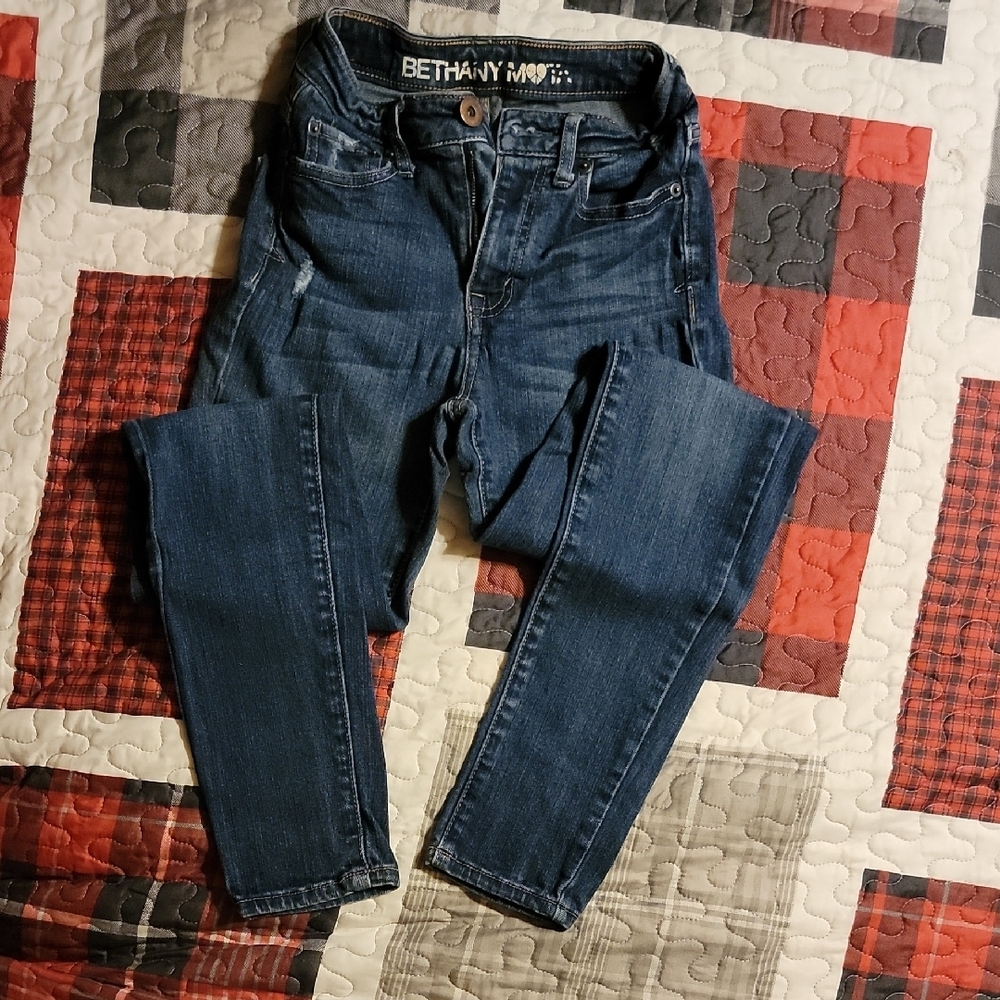 Bethany Mota Dark Denim Jeans